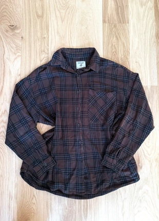 Chemise marron à carreaux, brand: Pull & Bear, condizioni: Ottime, taglia: S / IT 40 / EU 36, €10.00, €11.20 include la Protezione acquisti