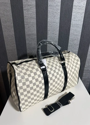 White Pu Leather Men Women Travel Holdall Luxury Bag Girls Boys Unisex Gym Bag Shoulder strap, brand: Unbranded, condition: New with tags, £9.99, £11.19 includes Buyer Protection