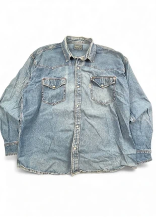 Chemise en jean 100% coton vintage Hooper style western taille L, marke: Vintage Dressing, zustand: Gut, größe: L, 20,00 €, 21,70 € inklusive Vinted-Käuferschutz