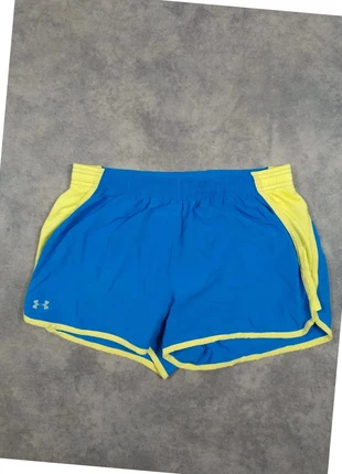 Short de sport under armour femme taille M bleu et jaune en polyester sans poches, marke: Under Armour, zustand: Sehr gut, größe: M / 38 / 10, 12,90 €, 14,25 € inklusive Vinted-Käuferschutz