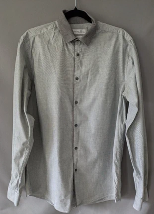 Chemise homme grise Primark Slim Fit 100 % coton Taille estimée M 39-40, marque: Primark, état: Très bon état, taille: M, 7,00 €, 8,05 € Protection acheteurs (Pro) incluse