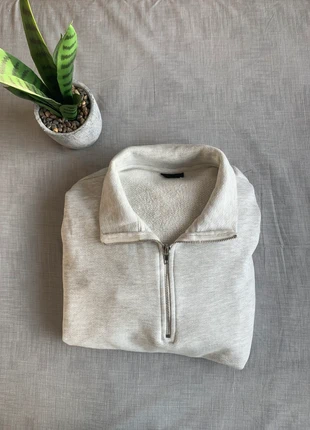 Pull half zip gris Pull&Bear comme neuf - taille S - manches bouffantes/effet oversize, marke: Pull & Bear, zustand: Sehr gut, größe: S, 15,00 €, 16,45 € inklusive Vinted-Käuferschutz