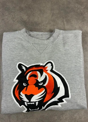 Sweat pull gris vintage oversize NFL Reebok Cincinnati Bengals – Taille XL, marke: Vintage Dressing, zustand: Sehr gut, größe: XL, 25,00 €, 26,95 € inklusive Vinted-Käuferschutz