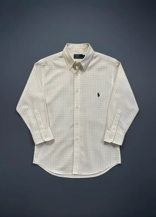 Ralph Lauren Yellow Plaid/Check Shirt - Size: L, marque: Ralph Lauren, état: Neuf sans étiquette, taille: L, 36,95 €, 39,50 € Protection acheteurs incluse