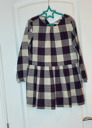 Vestido cuadros niña azul/rojo MANGO Kids talla 8 / robe carreaux / checked dress 8Y, merk: Mango, staat: Nieuw met prijskaartje, maat: 8 jaar / 128 cm, € 13,00, € 14,35 inclusief Kopersbescherming