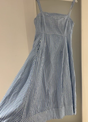 Koton Blue & White Striped Cotton Dress – Size 42 (EU), brand: Koton, condizioni: Nuovo senza cartellino, taglia: XL / IT 46 / EU 42, €7.00, €8.05 include la Protezione acquisti