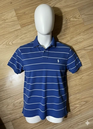 Polo Ralph Lauren Authentique - Bleu Rayé Blanc - Taille M - Très Bon État Global, brand: Ralph Lauren, condition: Very good, size: M, €25.00, €26.95 includes Buyer Protection