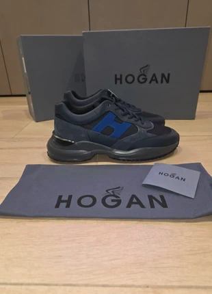 🇮🇹 Hogan Interaction - Blu - 7UK - Nuove ed originali, merk: Hogan, staat: Nieuw met prijskaartje, maat: 41, € 269,00, € 283,15 inclusief Kopersbescherming