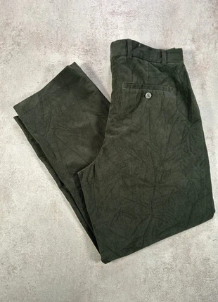 Pantalon En Velours Côtelé / Corduroy arnold palmer vert kaki, tissu cotele, coupe droite, taille 34, marque: Vintage Dressing, état: Très bon état, taille: W34 | FR 44, 12,00 €, 13,30 € Protection acheteurs (Pro) incluse