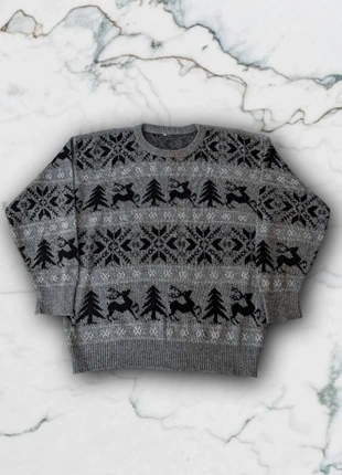 Jersey Vintage Arctic Reindeer Heritage Knit – Frosted Christmas Edition, marca: Vintage Dressing, estado: Muy bueno, tamaño: L, 11,50 €, 12,78 € Protección al comprador incluida