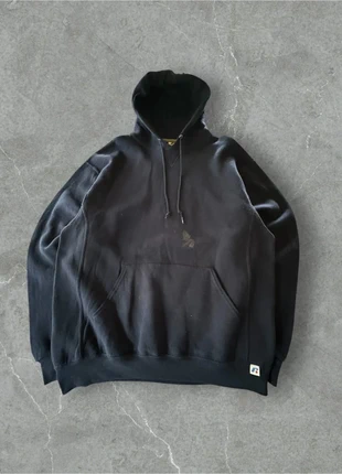 Hoodie / pull à capuche Russel Athletic USA vintage marine – Taille L Oversize (Unisexe), brand: Russel Athletic, condition: Good, size: L, €19.00, €20.65 includes Buyer Protection Pro