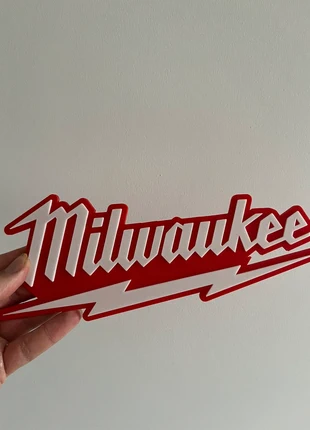Logo Milwaukee 26 cm, marque: Milwaukee, état: Neuf sans étiquette, 5,00 €, 5,95 € Protection acheteurs incluse