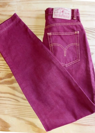 Jean texas droit Loïs,Lois, vintage,Bordeaux.Fr 34  W24 L36. XS.tissus épais, marca: Lois, estado: Novo sem etiquetas, tamanho: XS / 34 / 6, €28.50, €30.63 inclui Proteção do Comprador