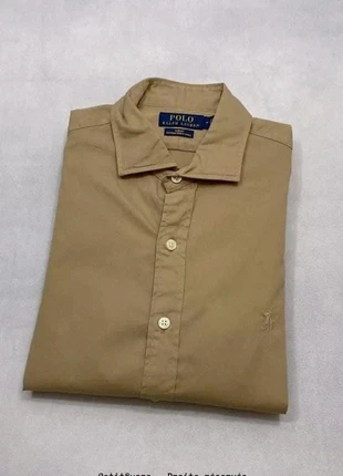 Chemise Polo Ralph Lauren récente Beige 100% coton Slim fit Feather Weight Twill - Taille M /1082R, marque: Ralph Lauren, état: Très bon état, taille: M / 38 / 10, 34,00 €, 36,40 € Protection acheteurs (Pro) incluse