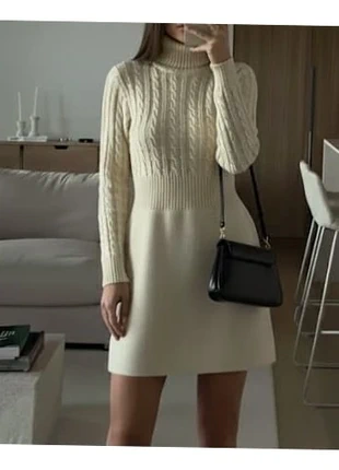 Robe pull torsadée Old Money Taille S, marca: Atelier Palmor, estado: Muito bom, tamanho: S / 36 / 8, €32.50, €34.83 inclui Proteção do Comprador