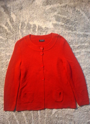 Gilet femme Saint James rouge laine vierge Made in France Taille M Boutons ancre, merk: Saint James, staat: Heel goed, maat: M / 38 / 10, € 27,90, € 30,00 inclusief Kopersbescherming