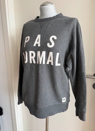Wood Wood cos Cotton Sweatshirt Grau S Grey Melange Vintage thrift Logo Sweater, brand: Wood Wood, condizioni: Ottime, taglia: S / IT 40 / EU 36, €25.00, €26.95 include la Protezione acquisti