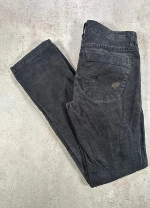 Pantalon En Velours Côtelé / Corduroy jcrew gris charbon velours cotele coupe slim taille 25S, marca: Vintage Dressing, estado: Muy bueno, tamaño: S / 36 / 8, 5,00 €, 5,95 € Protección al comprador Pro incluida