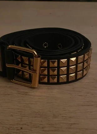 Y2K Studded Belt – Punk Grunge Silver Spike Statement Piece 🔥, merk: Vintage Dressing, staat: Nieuw zonder prijskaartje, maat: Aanpasbaar, € 12,00, € 13,30 inclusief Kopersbescherming Pro