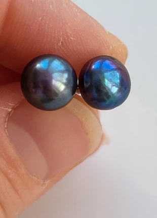 Beautiful stainless steel freshwater pearl earrings, brand: genuine pearl stainless steel studs, condition: Very good, £5.00, £5.95 includes Buyer Protection