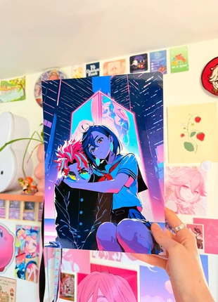 DanDaDan Okarun & Momo Anime artprint waterproof, marque: Anime Merch, état: Très bon état, 6,95 €, 8,00 € Protection acheteurs incluse