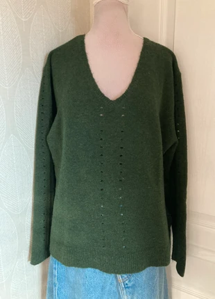 Pull vert en laine alpaga Chattawak taille M/L, marque: CHATTAWAK, état: Bon état, taille: M / 38 / 10, 8,50 €, 9,63 € Protection acheteurs incluse