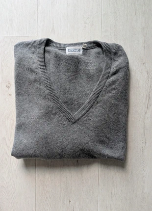 Pull gris col V Cricket en cachemire taille XL, marque: Cashmere, état: Très bon état, taille: XL, 16,00 €, 17,50 € Protection acheteurs incluse