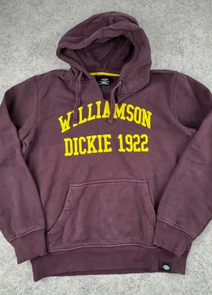 Sweat à capuche Dickies bordeaux logo brodé – taille S, marke: Dickies, zustand: Sehr gut, größe: S, 19,00 €, 20,65 € inklusive Vinted-Käuferschutz