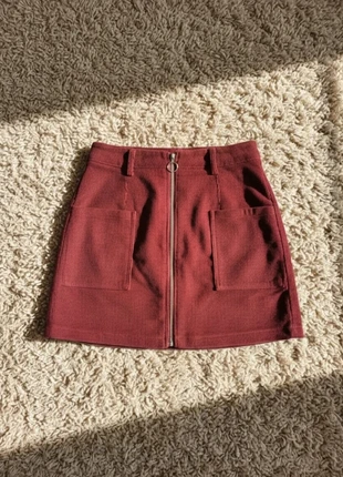 Jupe en velours côtelé bordeaux, marca: CandyNova, estado: Muito bom, tamanho: S / 36 / 8, €29.99, €32.19 inclui Proteção do Comprador