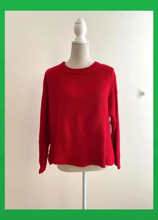Divino jersey rojo 😍, merk: Pull & Bear, staat: Heel goed, maat: S / 36 / 8, € 12,00, € 13,30 inclusief Kopersbescherming