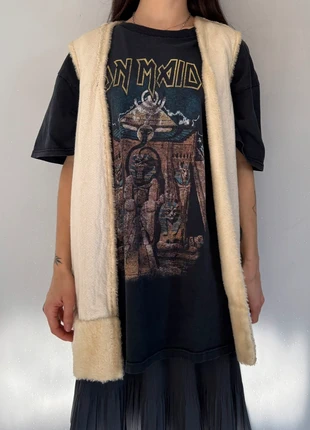 veste sans manche en pure laine imperméabilisée vintage 50s écru taille unique, brand: Vintage Dressing, condizioni: Buone, taglia: Taglia unica, €20.00, €21.70 include la Protezione acquisti