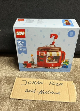 Lego 40776 hot chocolate stand NIEUW, merk: LEGO, staat: Nieuw met prijskaartje, maat: Universeel, € 22,50, € 24,33 inclusief Kopersbescherming