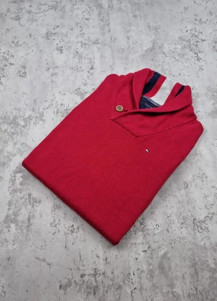 Pull col châle Tommy Hilfiger rouge XS Hommes, marque: Tommy Hilfiger, état: Très bon état, taille: XS, 25,00 €, 26,95 € Protection acheteurs (Pro) incluse