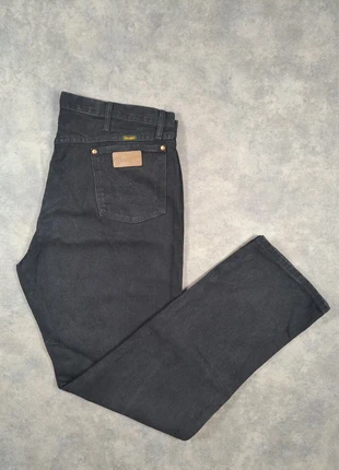 Jean wrangler homme noir coupe droite W40 L34 100% coton, marque: Wrangler, état: Très bon état, taille: W40 | FR 50, 24,90 €, 26,85 € Protection acheteurs incluse