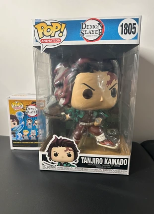🎄 funko pop tanjiro kamado #1805 – idea regalo di natale 🎄, marca: Funko Pop, estado: Novo com etiquetas, tamanho: Prematuro, até 44 cm, €28.00, €30.10 inclui Proteção do Comprador