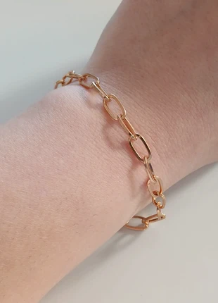 Bracelet chaîne dorée en acier inoxydable réglable – Élégance, marke: Tendance, zustand: Sehr gut, 1,90 €, 2,70 € beinhaltet Vinted-Käuferschutz Pro