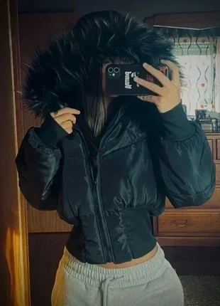 Vintage retro puffer jacket y2k chrome veste doudoune blouson, marque: y2k, état: Neuf sans étiquette, taille: S / 36 / 8, 50,00 €, 53,20 € Protection acheteurs incluse