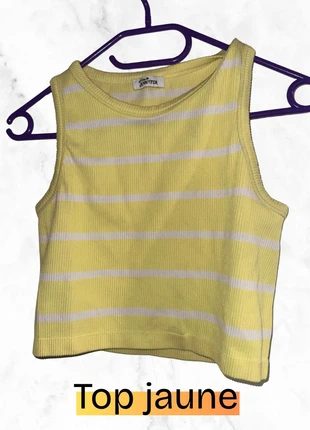 Top jaune Jennifer – Taille L, basique et confortable, marque: Jennifer, état: Bon état, taille: L / 40 / 12, 2,00 €, 2,80 € Protection acheteurs incluse