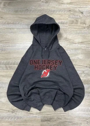 Sweat Pull à Capuche Sweater Hoodie One Jersey Hockey Gris S Vintage Rétro USA 00s, marque: Vintage Dressing, état: Très bon état, taille: S, 18,00 €, 19,60 € Protection acheteurs incluse