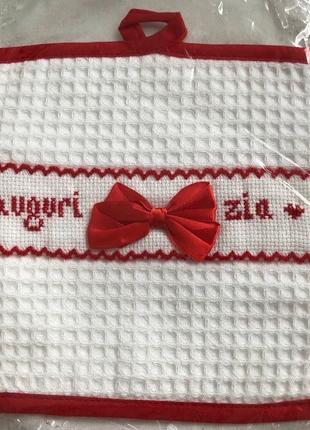 Presina ricamata punto croce, merk: Rosso, staat: Nieuw zonder prijskaartje, € 3,00, € 3,85 inclusief Kopersbescherming