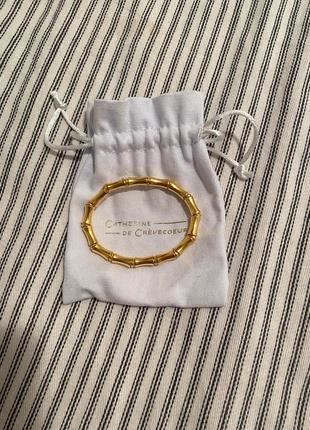 Catherine de Crèvecoeur Gold Plated Bamboo Bracelet, brand: catherine de crevecoeur, condition: New without tags, £15.00, £16.45 includes Buyer Protection