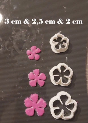 Emporte-pièces motifs fleur 20 – pâte Fimo / polymère, marque: FIMO, état: Comme neuf, 2,50 €, 3,33 € Protection acheteurs incluse