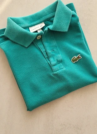 Polo Lacoste vert turquoise Taille 5 ans (110 cm) Authentique coton piqué, brand: Lacoste, condition: Very good, size: 5 years / 110 cm, €22.90, €24.75 includes Buyer Protection
