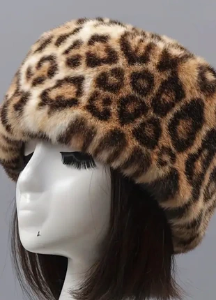 Chapka léopard tendance pour l’hiver neuf, merk: Tendance, staat: Nieuw met prijskaartje, maat: Universele maat, € 16,00, € 17,50 inclusief Kopersbescherming