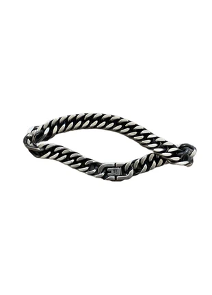 Bracelet homme grosse maille serré inoxydable, marque: Fabrication Artisanale, état: Très bon état, 19,00 €, 20,65 € Protection acheteurs incluse