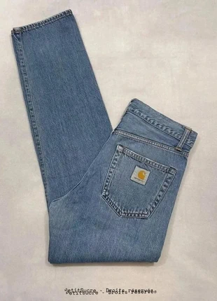 Jean Carhartt wip Droit Homme Bleu foncé modèle Pontiac Pant Straight - Taille S w28 /766R, marque: Carhartt, état: Très bon état, taille: W28 | FR 38, 39,00 €, 41,65 € Protection acheteurs (Pro) incluse