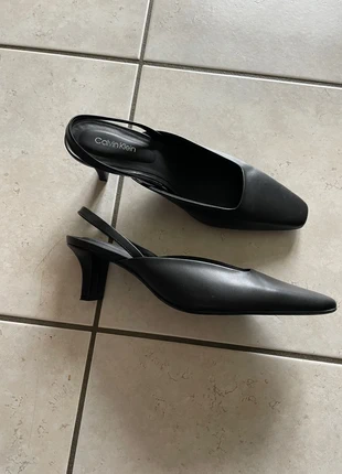 Chaussures mules talons noir Calvin Klein 37, brand: Calvin Klein, condition: Very good, size: 37, €25.00, €26.95 includes Buyer Protection