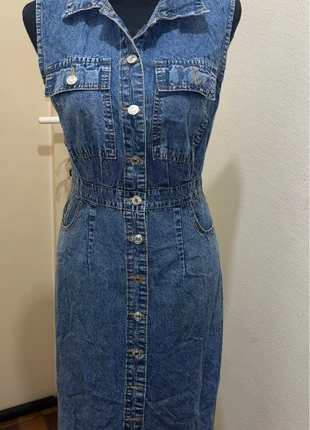 Robe en jean sans manches S, marke: Denim, zustand: Sehr gut, größe: S / 36 / 8, 5,00 €, 5,95 € inklusive Vinted-Käuferschutz