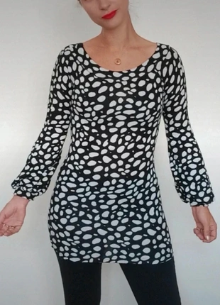 Pull tunique manches ballons doux chic T. 36/38, estado: Muy bueno, tamaño: S / 36 / 8, 12,90 €, 14,25 € Protección al comprador Pro incluida