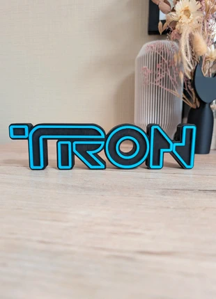 Tron logo décoratif du film 22cm Excellent état Fanart, marque: Tron, état: Très bon état, 14,00 €, 15,40 € Protection acheteurs (Pro) incluse